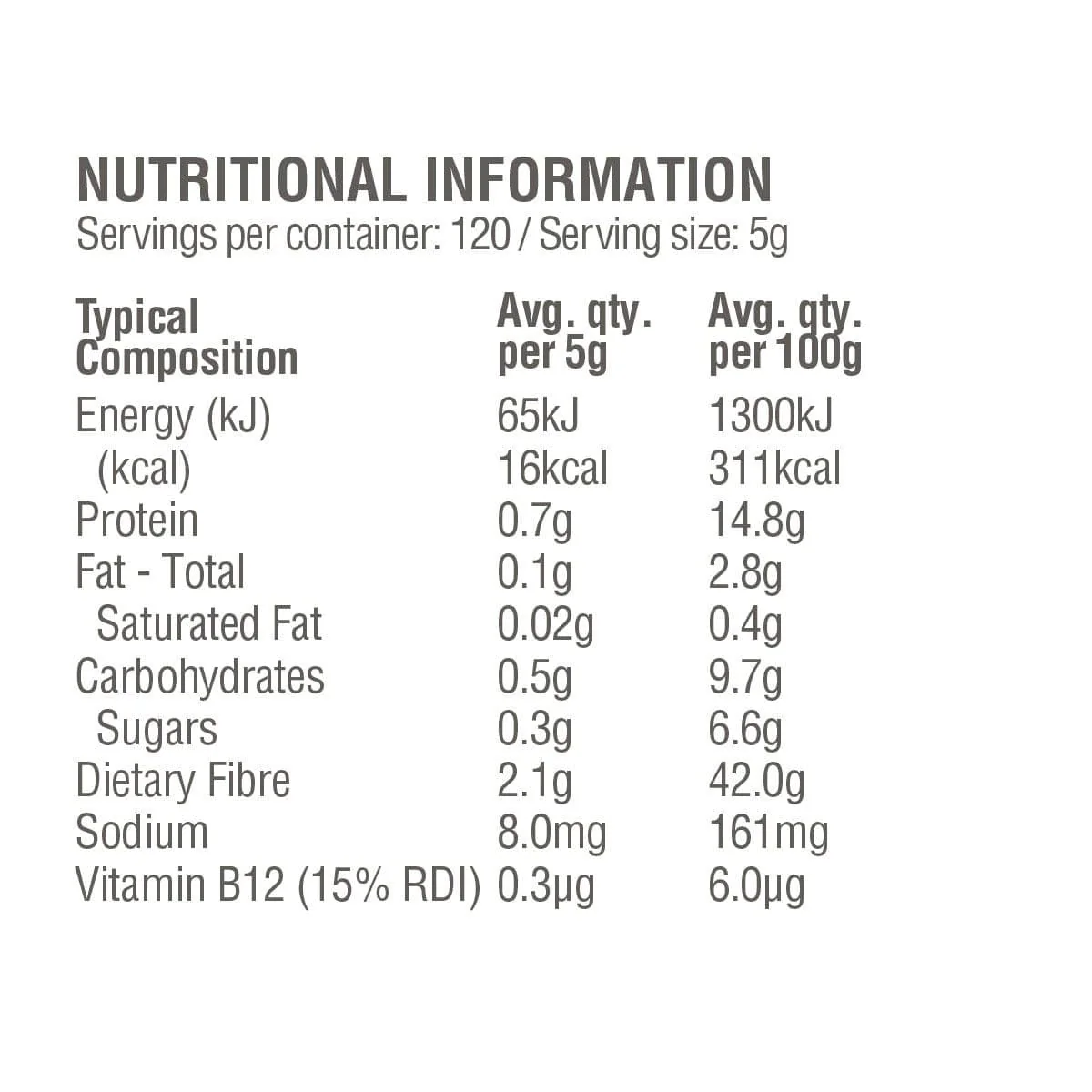 Amazonia Raw Nutrients Greens Mint & Vanilla Flavour - Image 10
