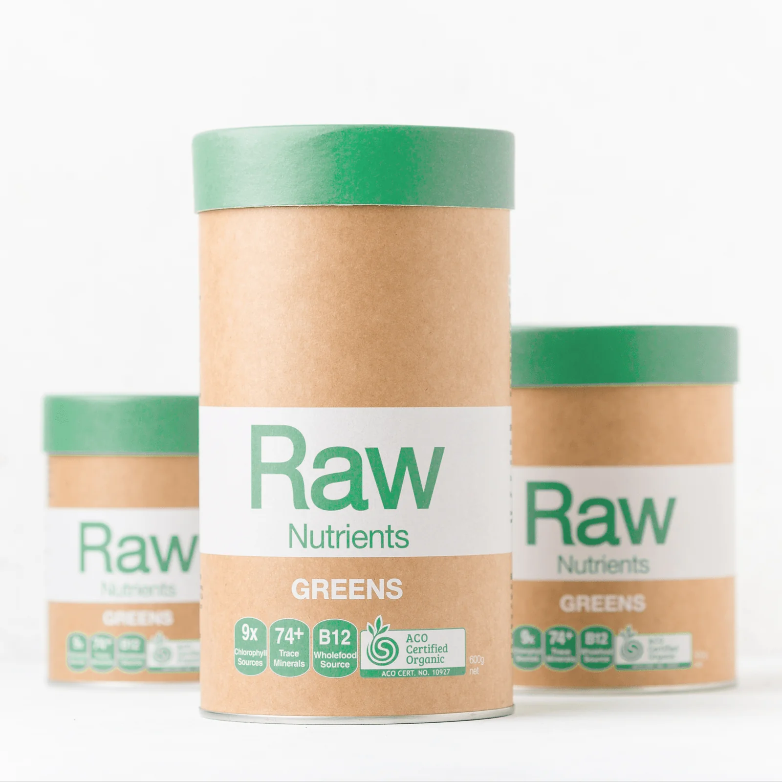 Amazonia Raw Nutrients Greens Mint & Vanilla Flavour - Image 3