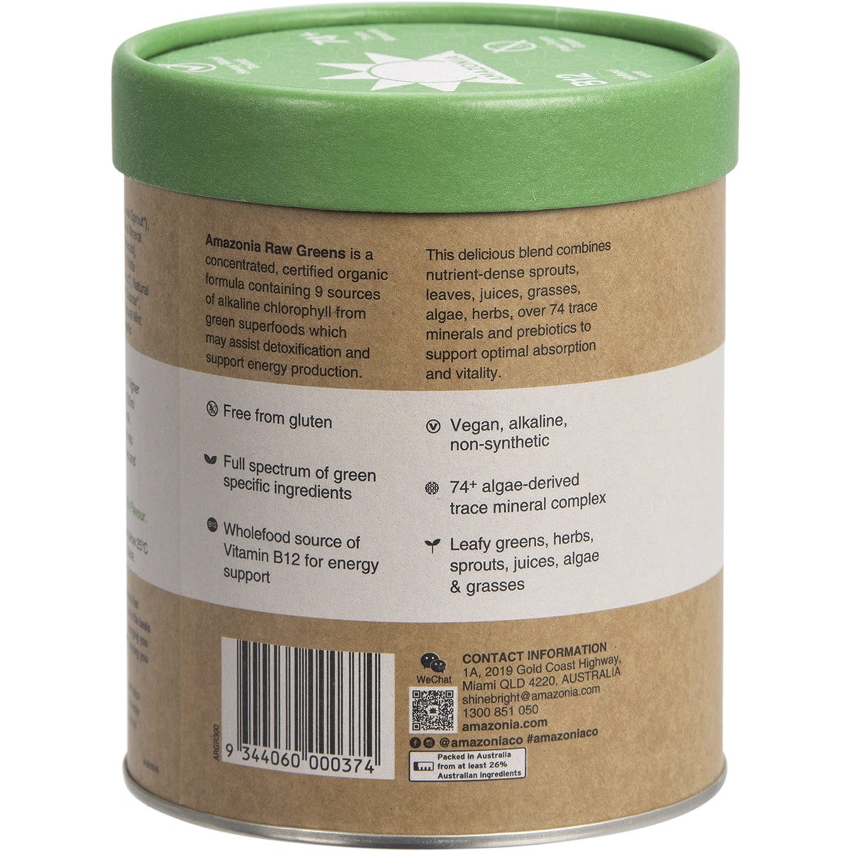 Amazonia Raw Nutrients Greens Mint & Vanilla Flavour - Image 9