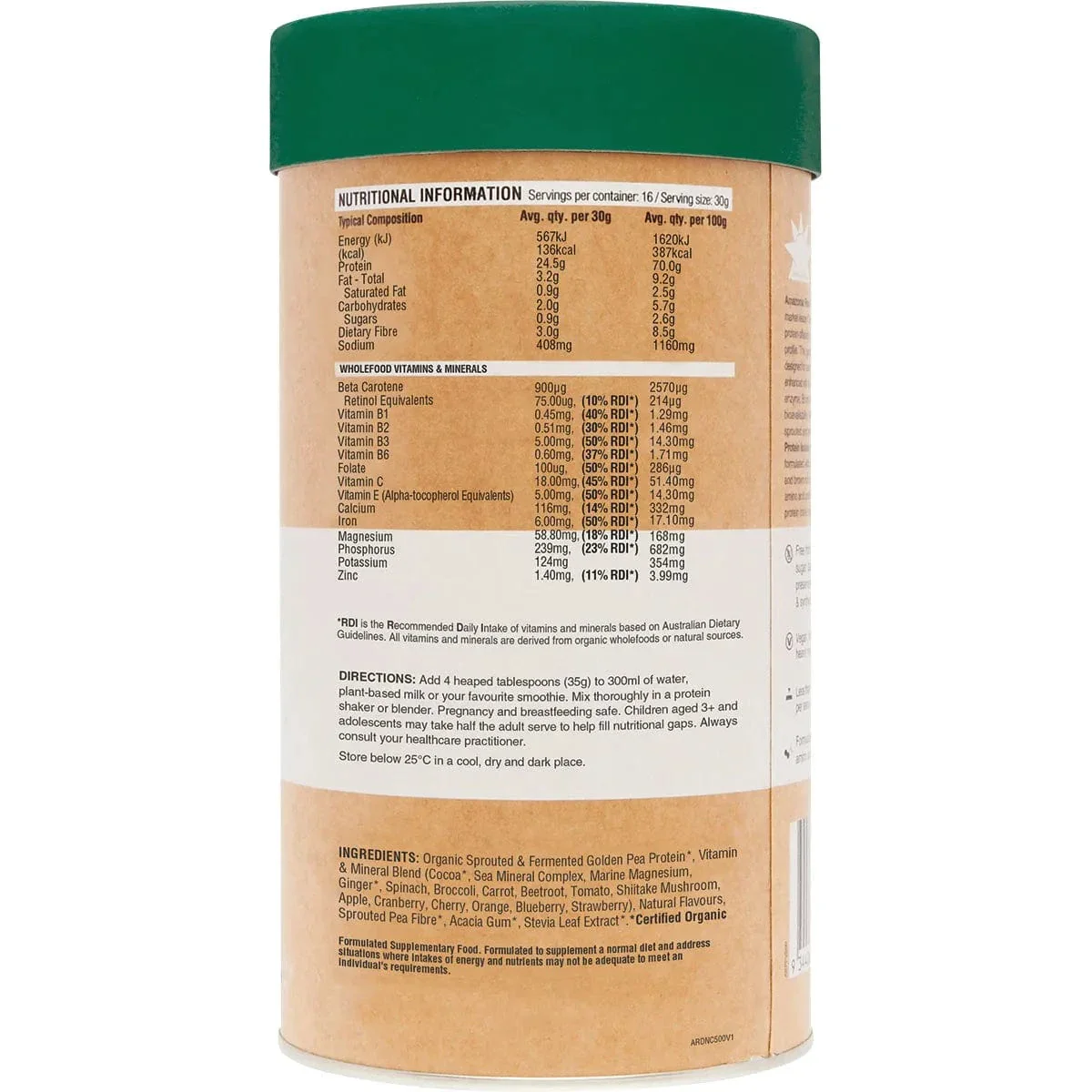 Amazonia Raw Protein Daily Nourish Chocolate - Image 5