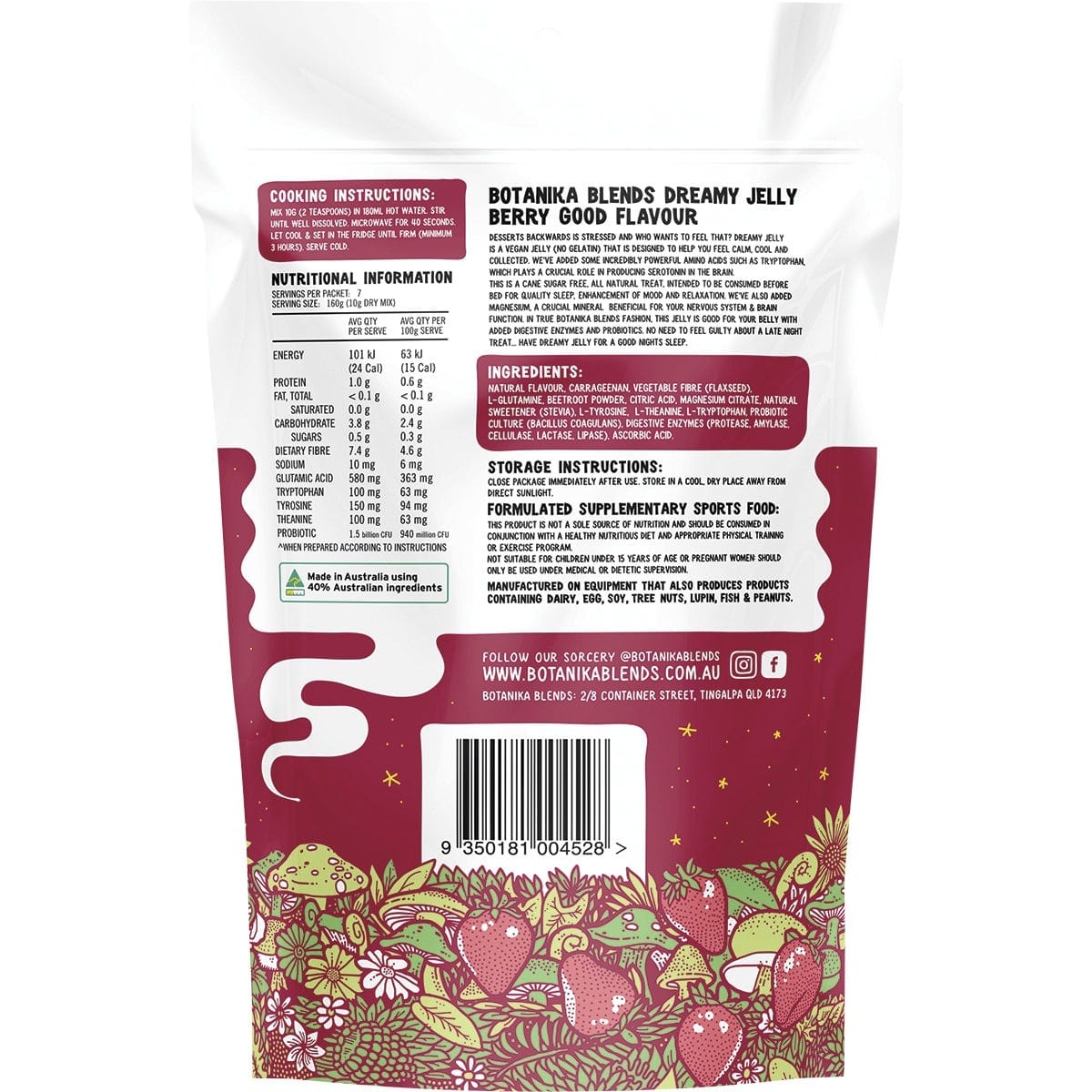 Botanika Blends Dreamy Jelly Berry Good 70g - Image 3