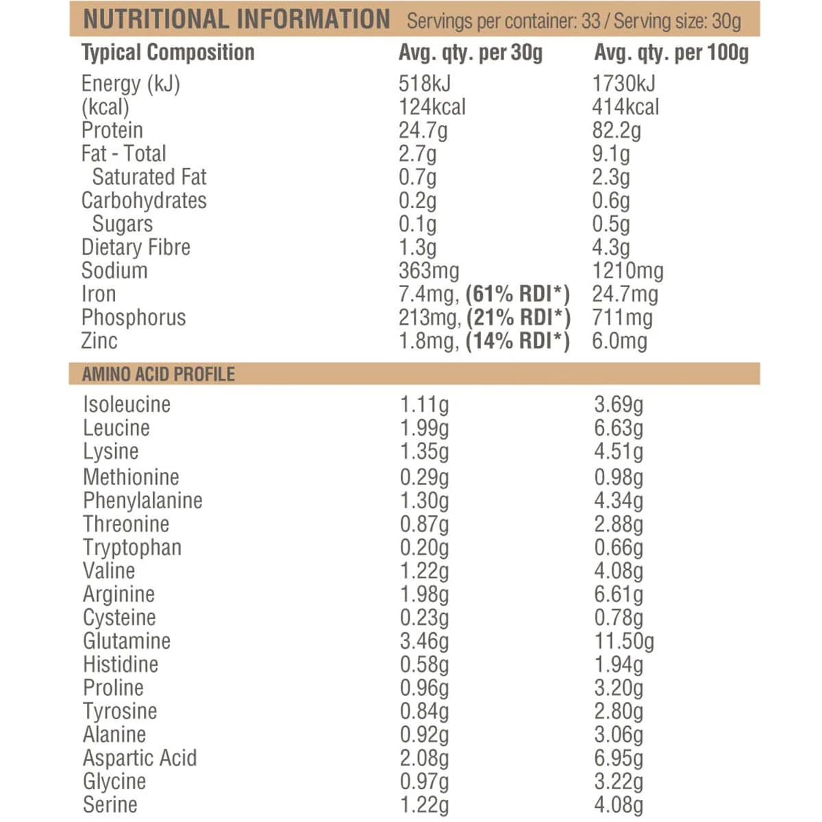 Amazonia Raw Protein Isolate Natural - Image 9
