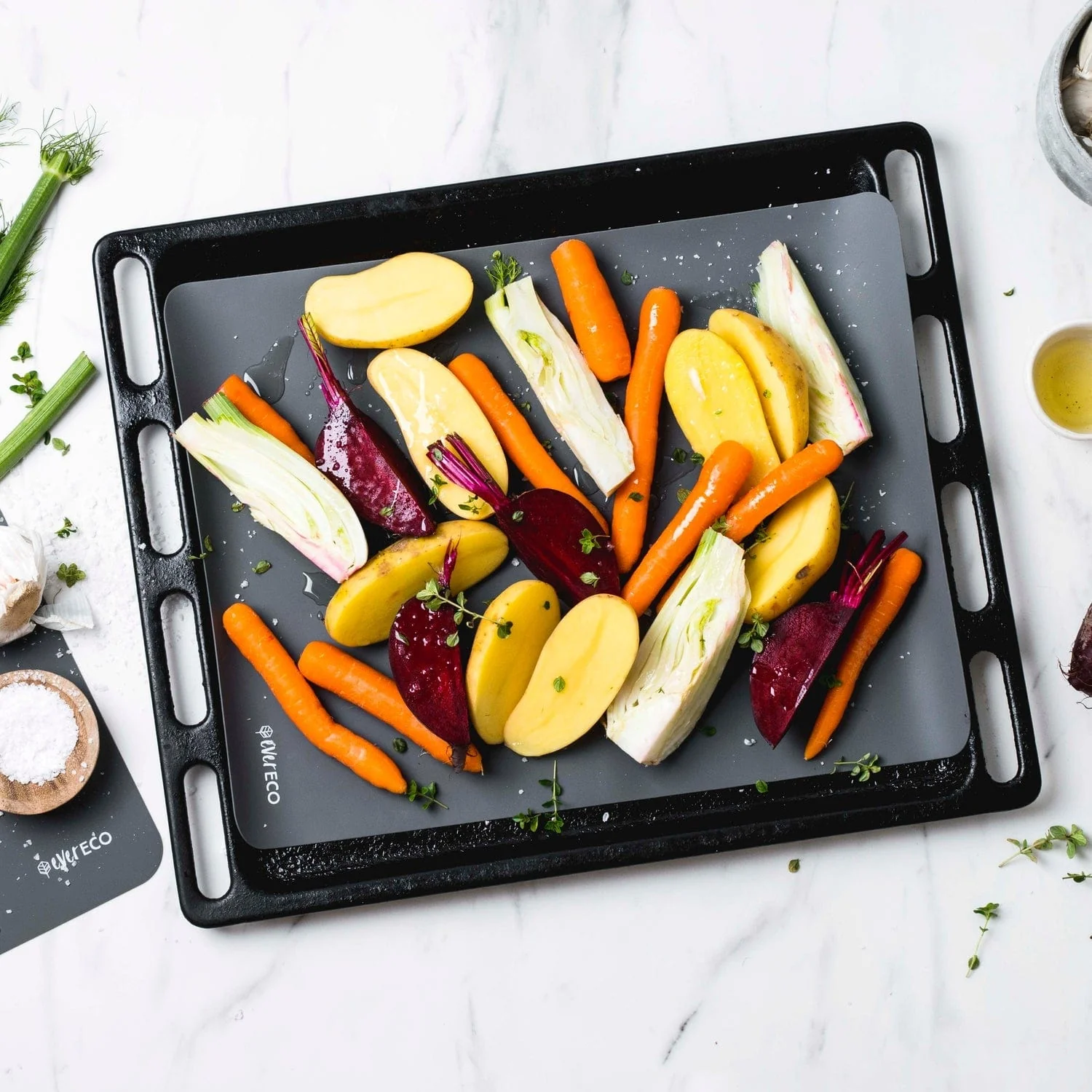 Ever Eco Reusable Silicone Baking Mats Set Of 2 (30 X 40cm) - Image 3