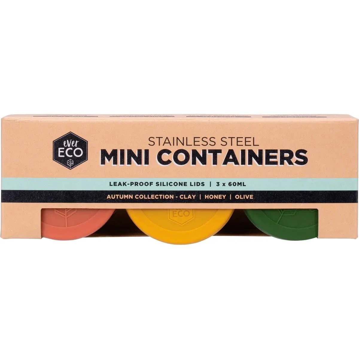 Ever Eco Stainless Steel Containers - Leak Resistant 3 Packs - Image 11