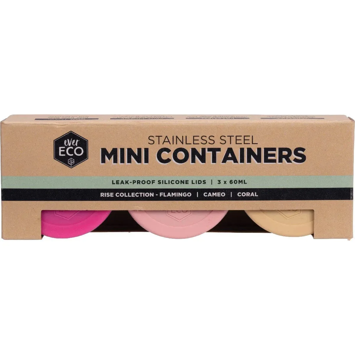 Ever Eco Stainless Steel Containers - Leak Resistant 3 Packs - Image 6