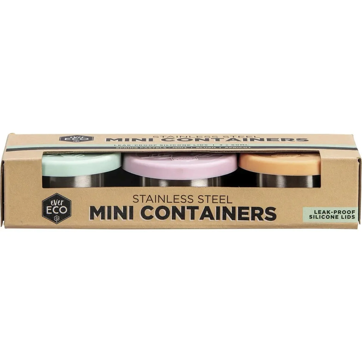 Ever Eco Stainless Steel Containers - Leak Resistant 3 Packs - Image 7