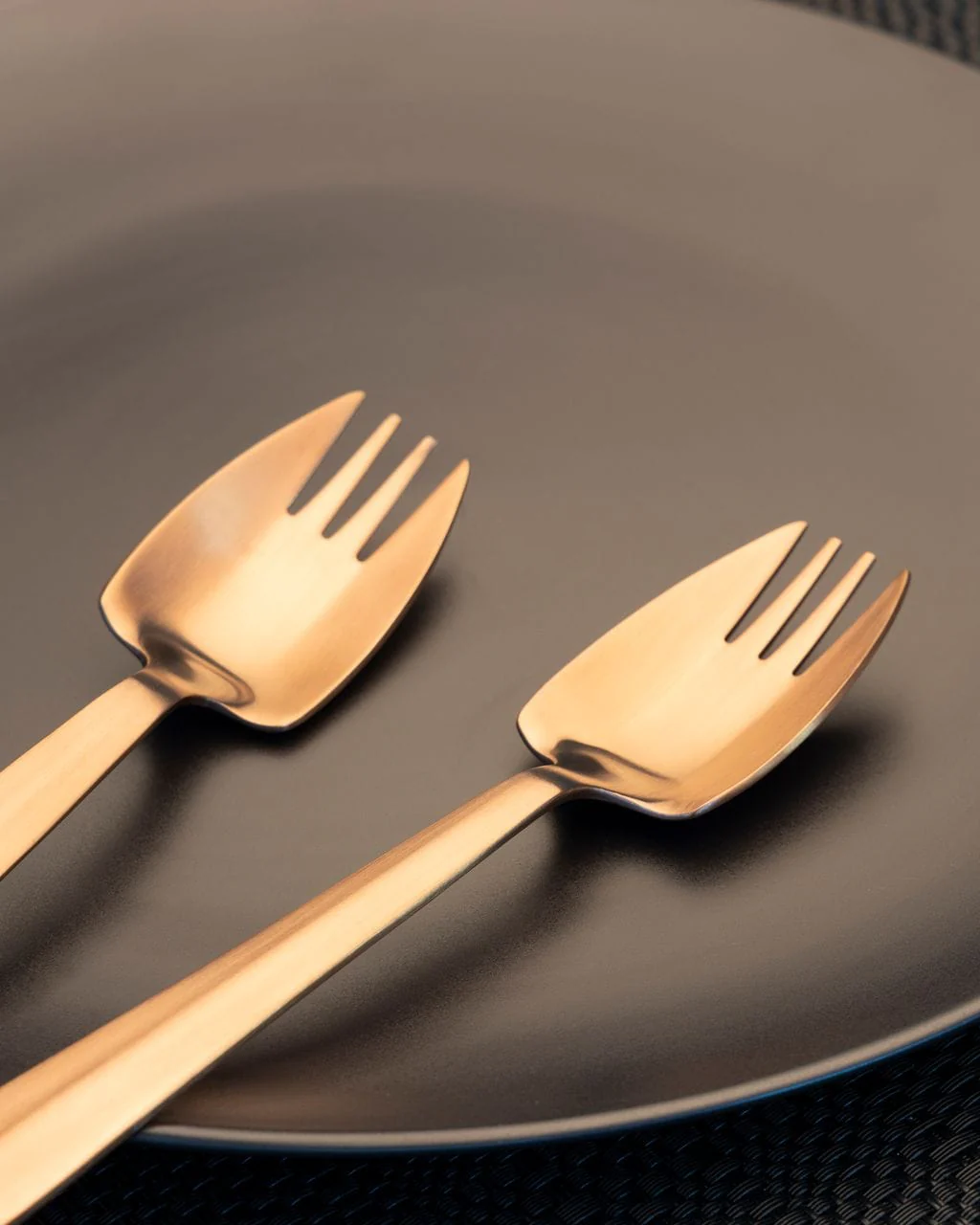 Splayd Black Label Rose Gold Satin Set of 6 - Image 4